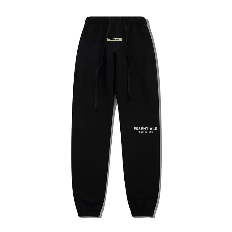 FW21 Reflective Font Hoodie / Pants / Set - Black