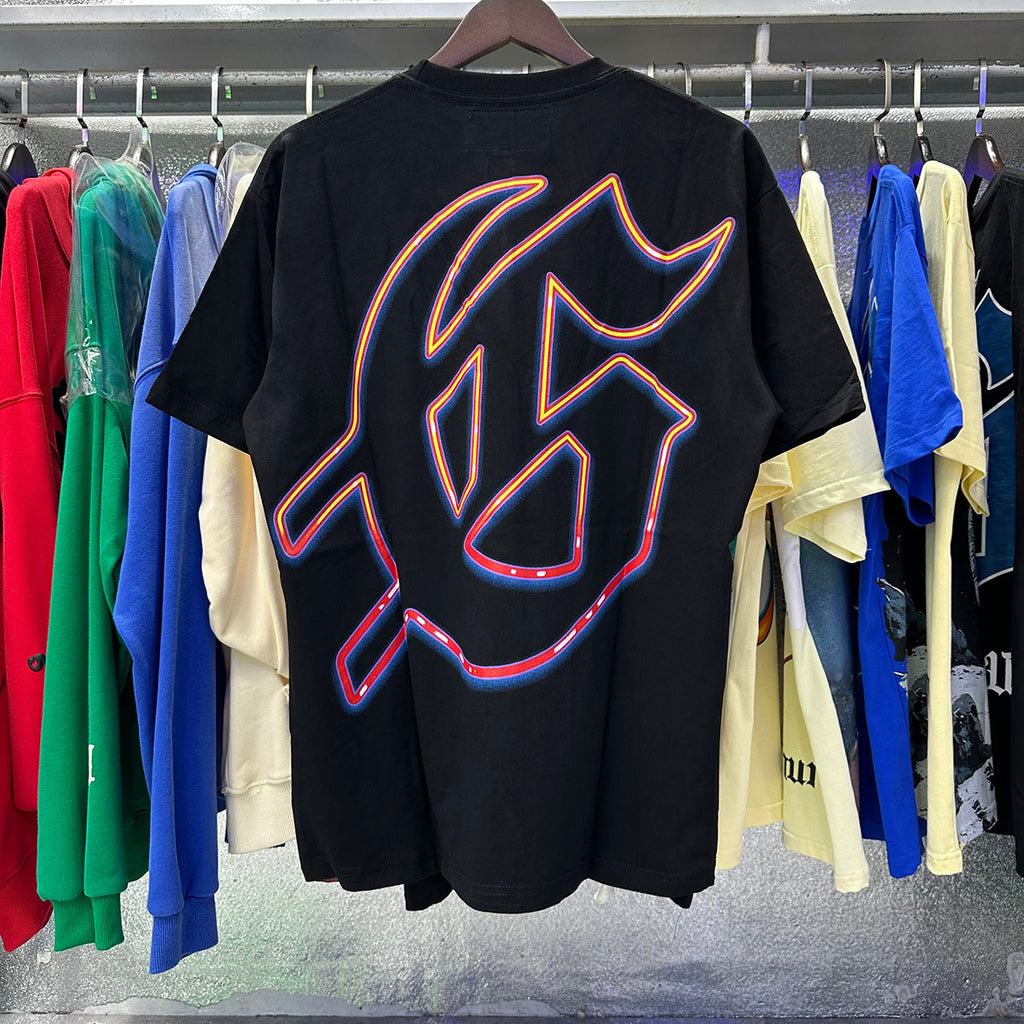 Godspeed T-shirts Skull Racing Printed Cotton Casual Short Sleeves Men and Women