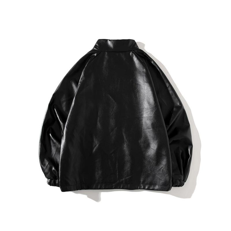 Bathing Ape Coat Spring and Autumn Fashion Brand Leather Jacket Youth Fashion Leather Jacket
