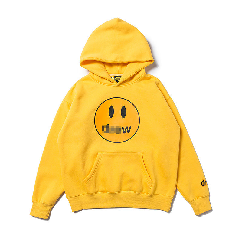 Drew House Hoodie Unisex Loose Casual Fleece Hoodie