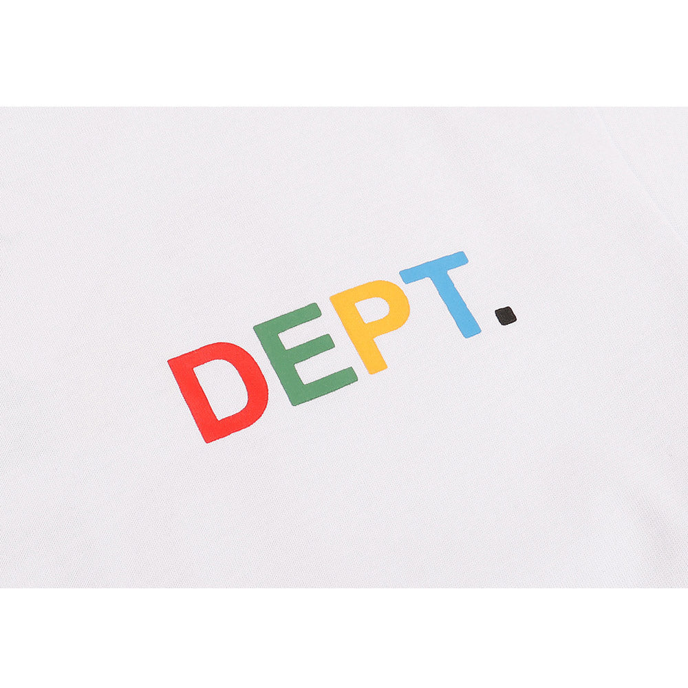 Gallery Dept T-shitrs Summer Color Letter plus Size Short Sleeve