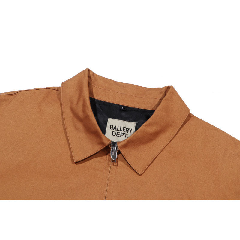 Gallery Dept Jacket Micro Label Alphabet Slogan Coach Jacket
