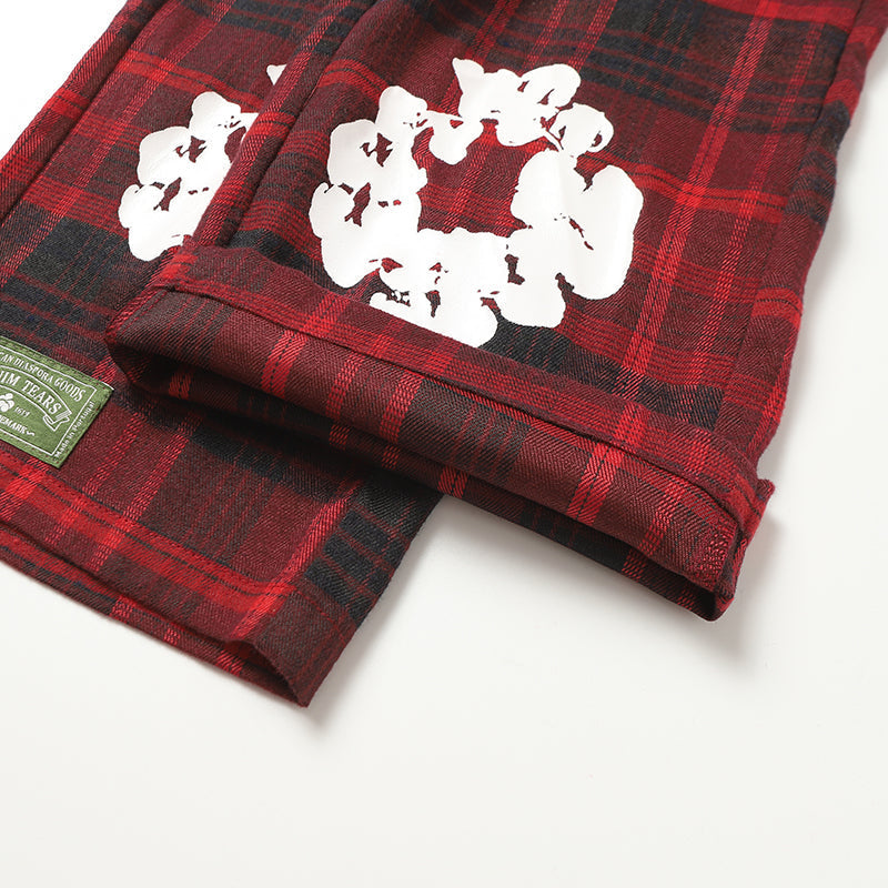 Denim Tears Plaid suit pants