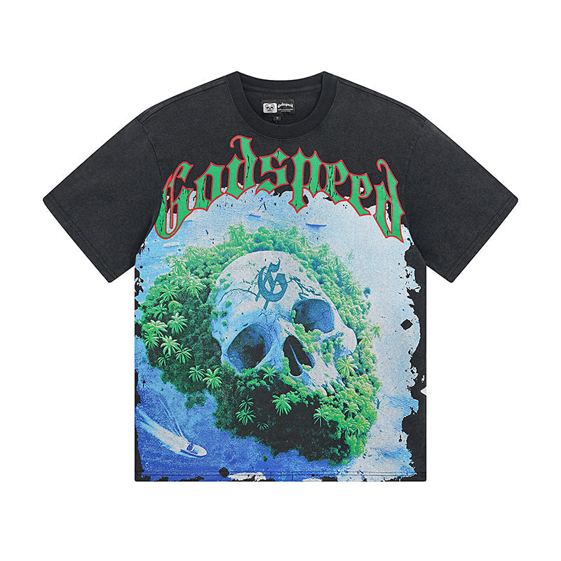Godspeed T-shirts Retro Fantasy Pattern
