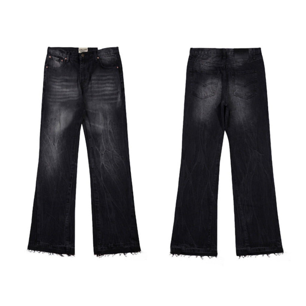 Gallery Dept Jeans Color-matching Flared Jeans Floor-mopping Straight Pants