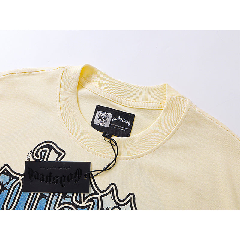 Godspeed T-shirts Retro Fantasy Pattern