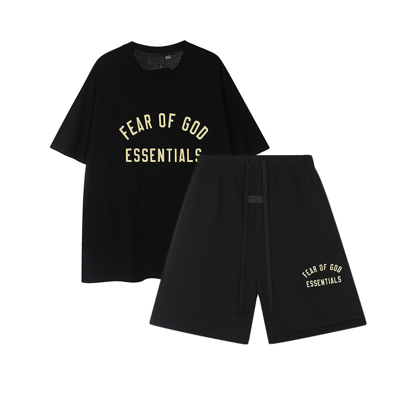 FW24 Half Arc T-Shirt / Shorts / Set - Black