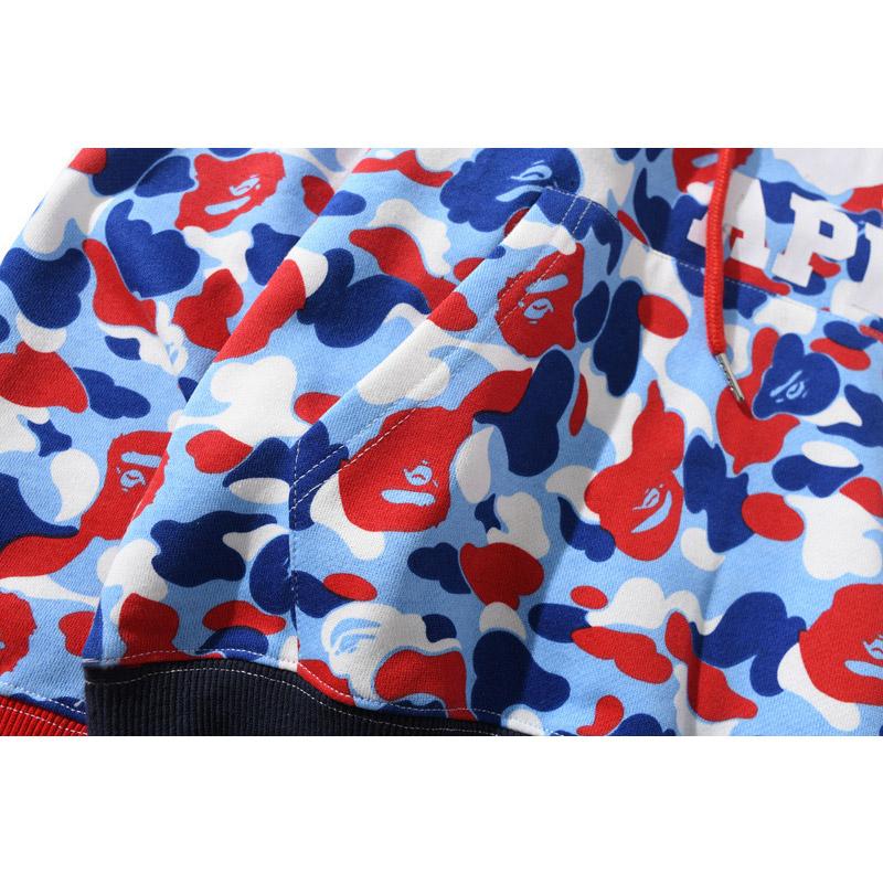 Bathing Ape Hoodie Autumn Men's and Women's Shark Hooded Sweater