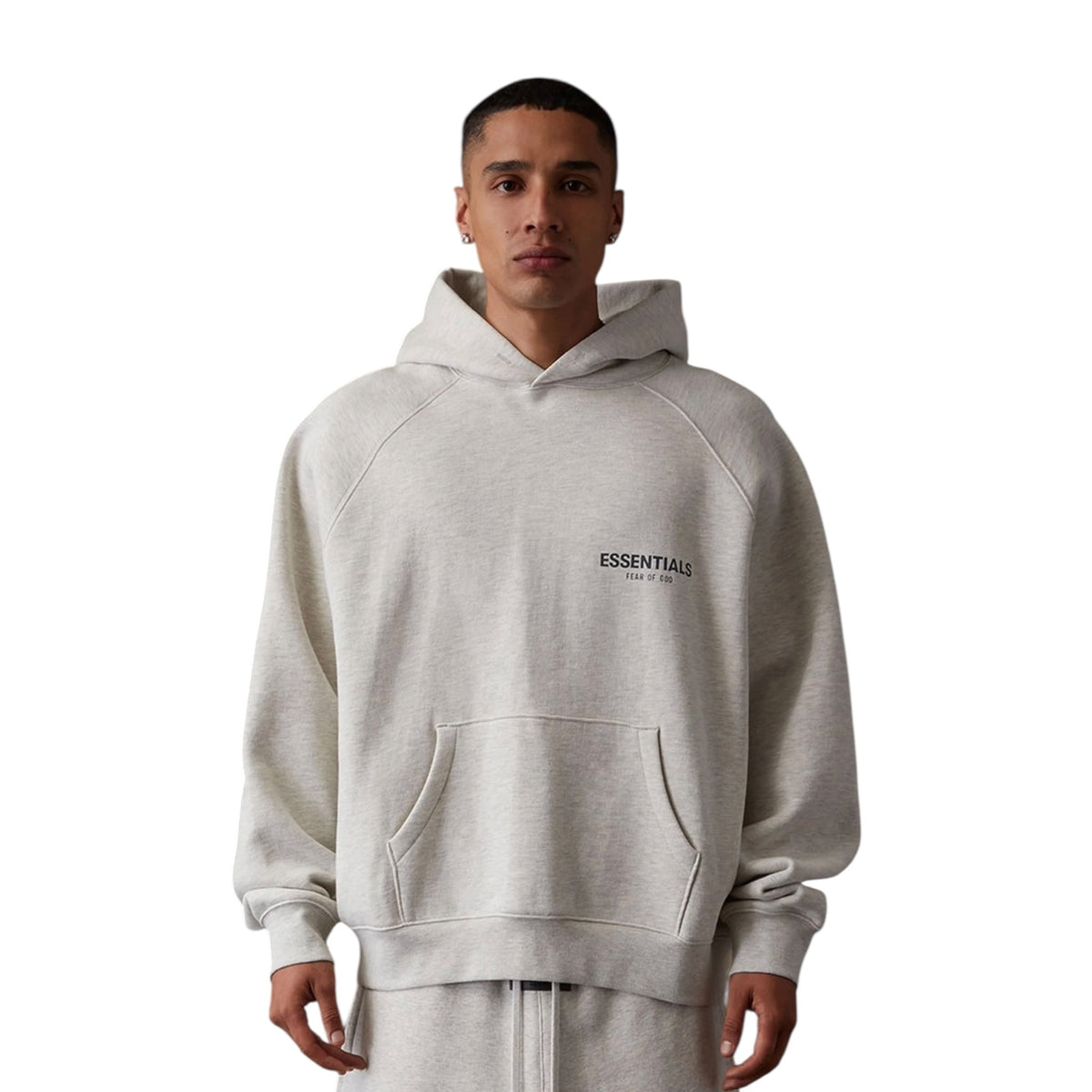 Fear of God Essentials - Hoodie Light Oatmeal Kanye West same style