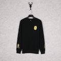 Bathing Ape Sweatshirts Autumn and Winter Cartoon Embroidered Crew Neck Pullover and Fleece Sweater Men and Women