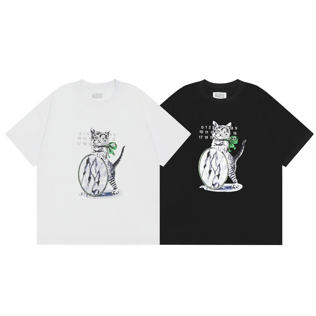 Maison Margiela T-shirt Crew Neck Loose Short Sleeve T-shirt