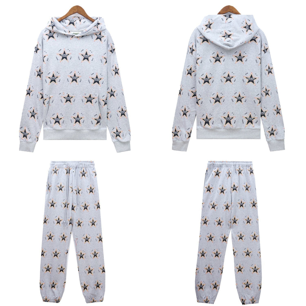Denim Tears Outfit:Hoodie/Sweatpants (Separate Purchase Options)