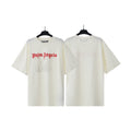 Palm Angels T-shirt Comic Stream Lacquer Alphabet Short Sleeve T-shirt