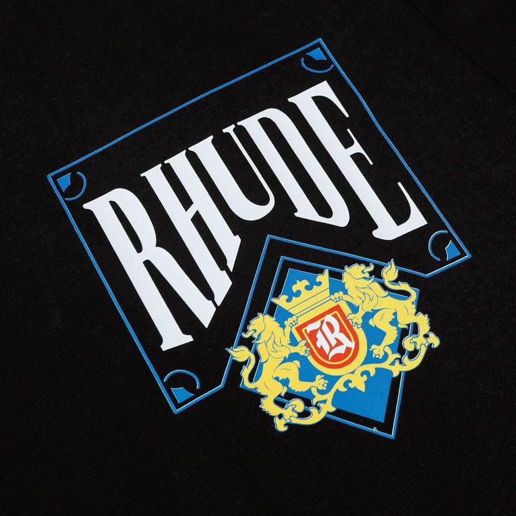 Rhude T-shirt Micro Standard Poker Printed Short Sleeve T-shirt