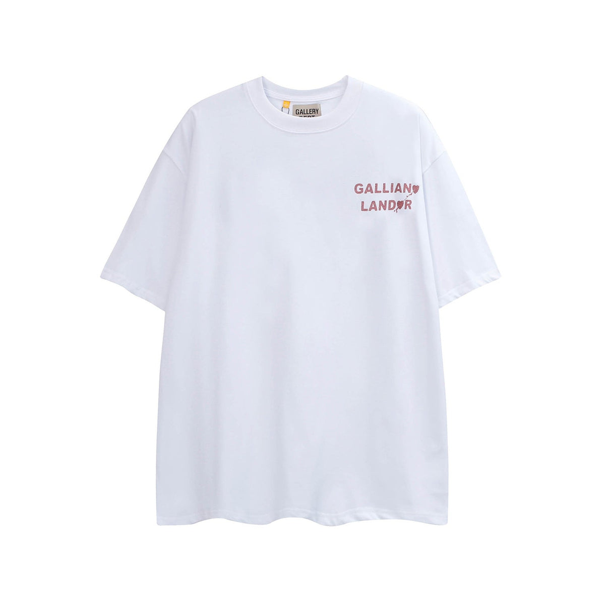 Gallery Dept T Shirts Spring/Summer Star Men's Wear Gallery Dept round Neck Short Sleeve Loose
