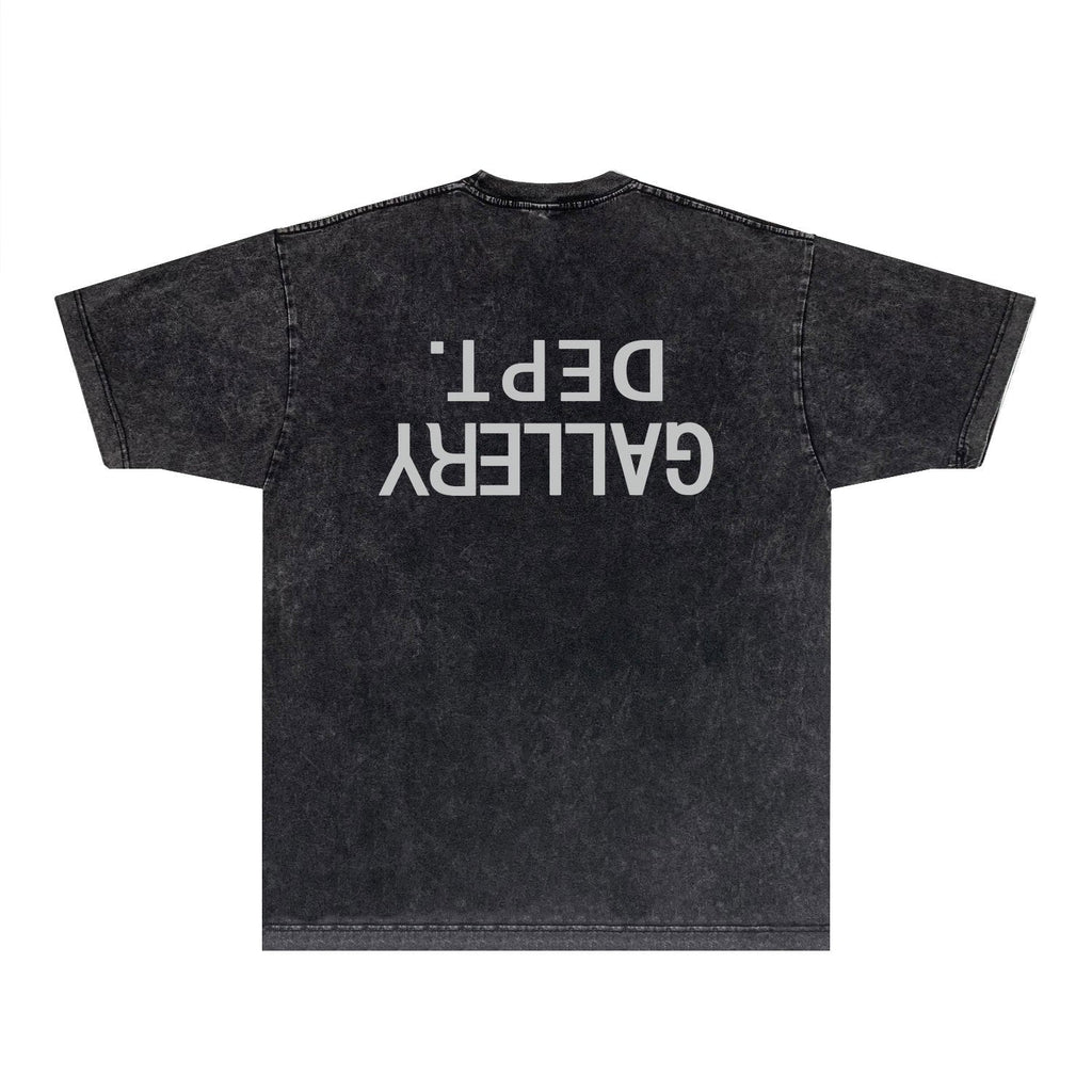 Gallery Dept T Shirts Tee Shirt Washed and Worn Short Sleeve T-shirt Blouse