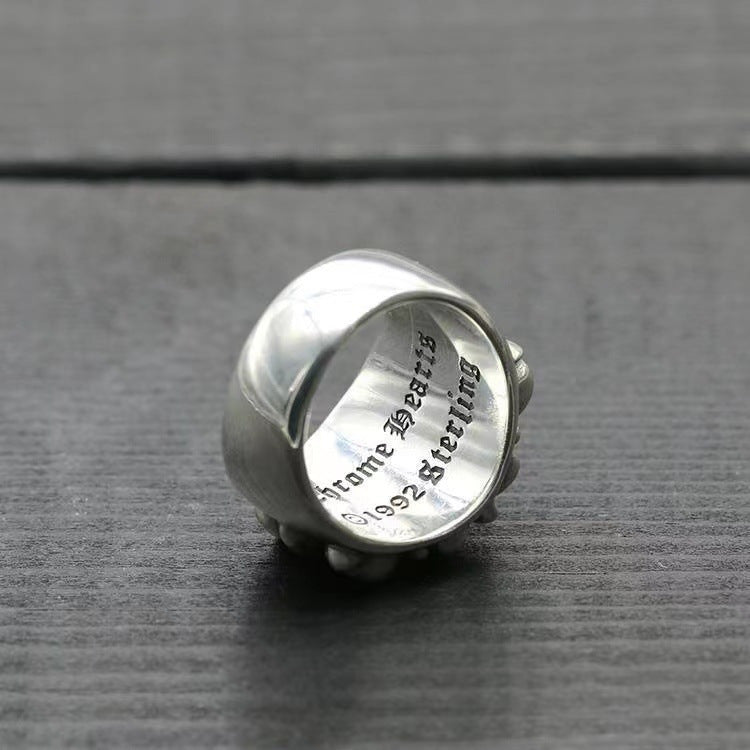 Chrome Heart Ring Cross Vintage