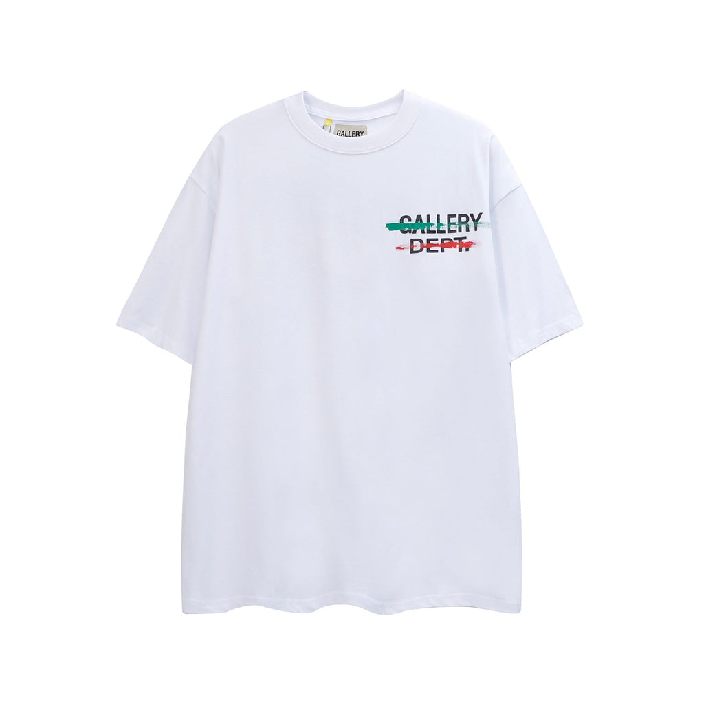 Gallery Dept T Shirts Fashion Brand Summer Letter Slogan Gallery Dept Men and Women Short Sleeve