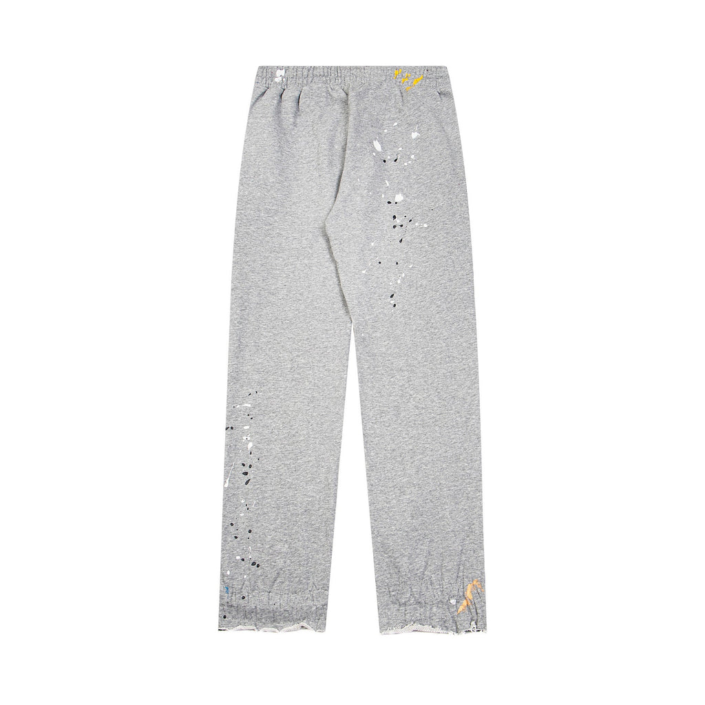 Gallery Dept Sweatpants Hand-painted ink-splashing contrasting casual trousers