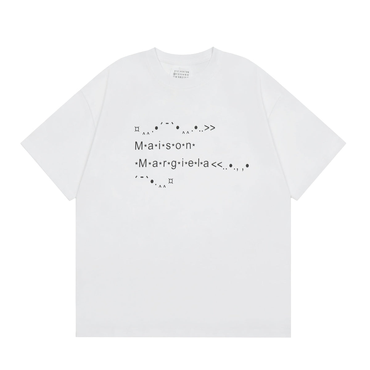 Maison Margiela T-shirt Crew Neck Loose Short Sleeve T-shirt