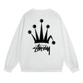Stussy Sweatshirts Crew Neck Fleece Sweater