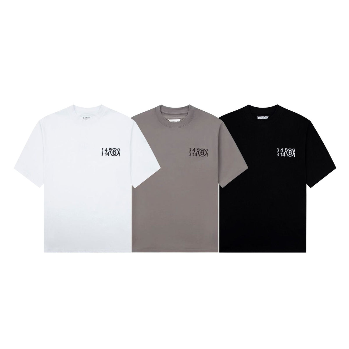Maison Margiela T-shirt Crew Neck Loose Short Sleeve T-shirt