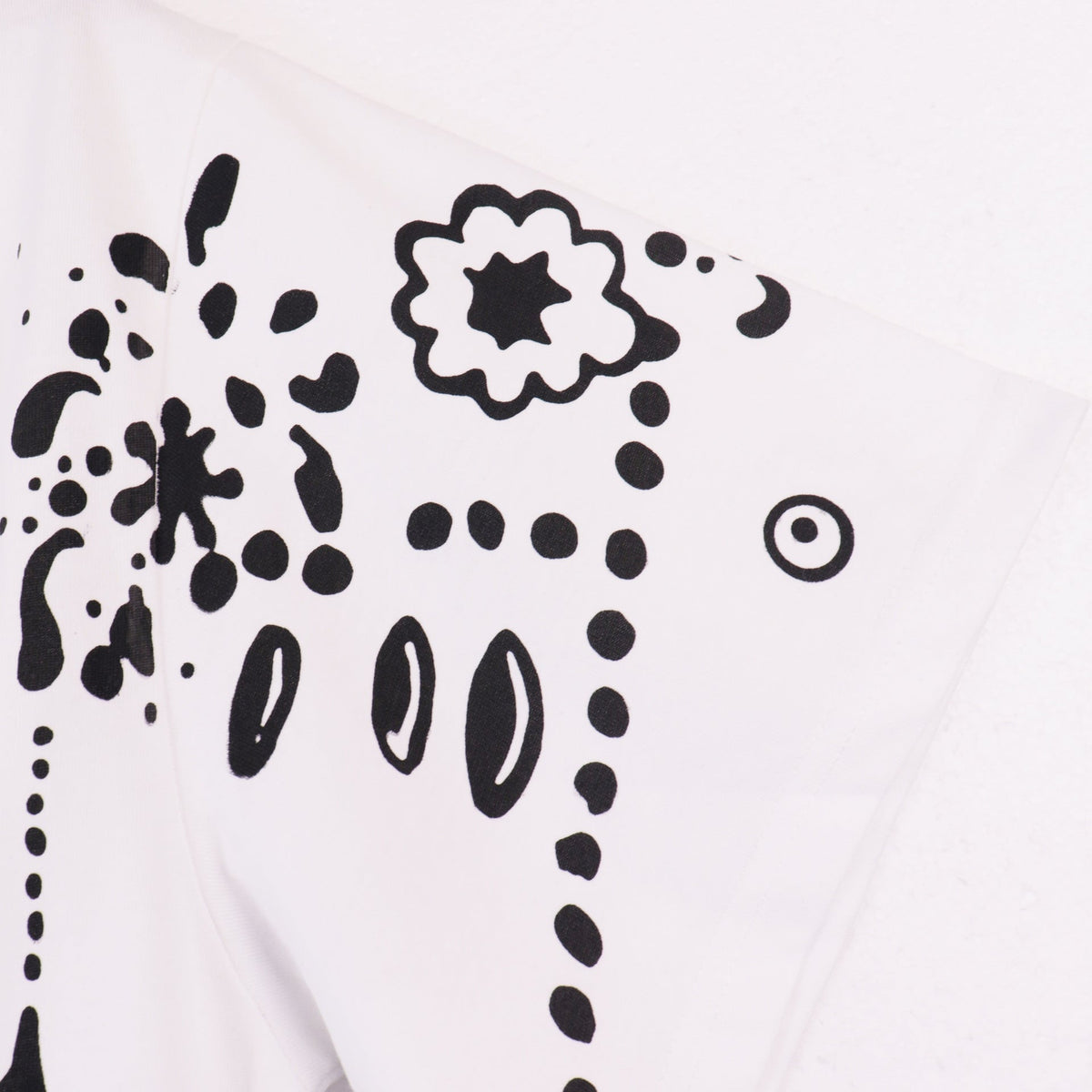 Denim Tears Shirt Full Graffiti Print Short Sleeve T-Shirt