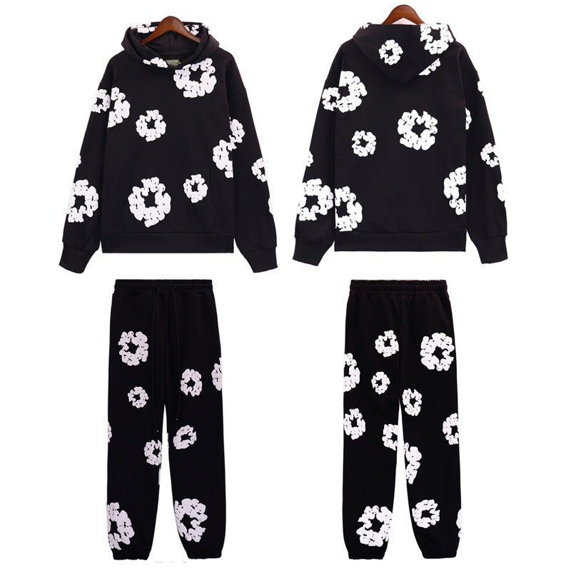 Denim Tears Outfit:Hoodie/Sweatpants (Separate Purchase Options) Casual Pants
