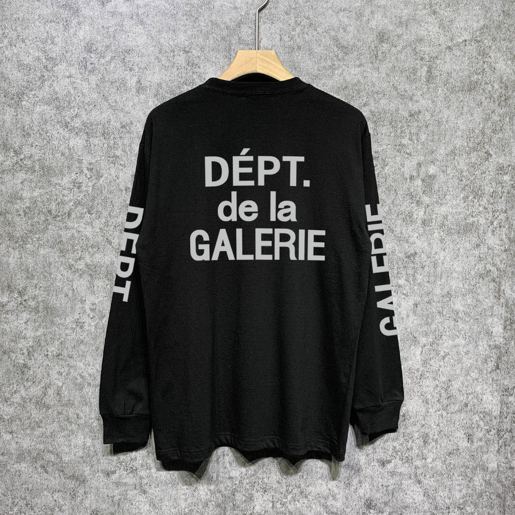 Gallery Dept Long Sleeved Shirt Fashion Brand Long Sleeve Long-Sleeved T-shirt Blouse