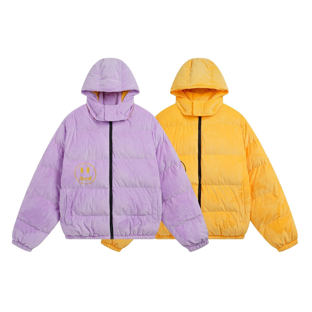 Drew House Jacket Unisex Removable Hooded Cotton Jacket