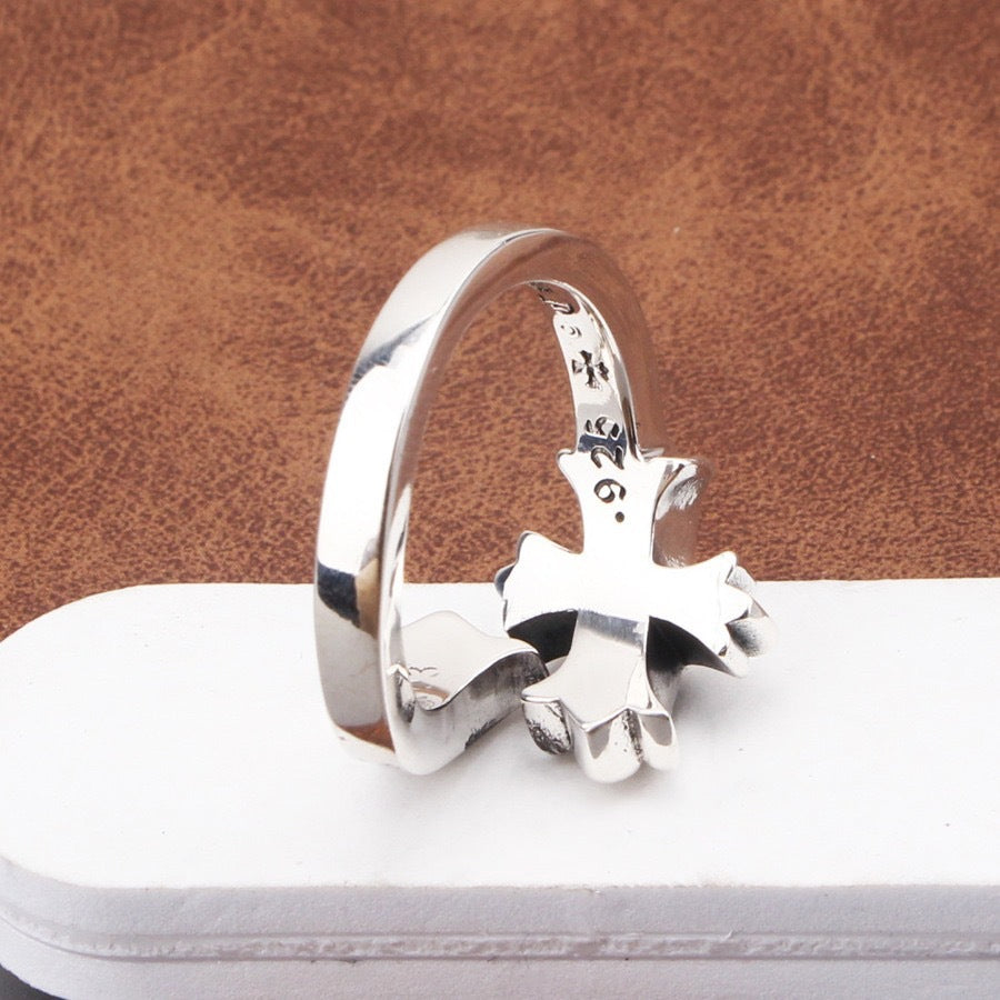 Chrome Heart Ring Personality Fashion