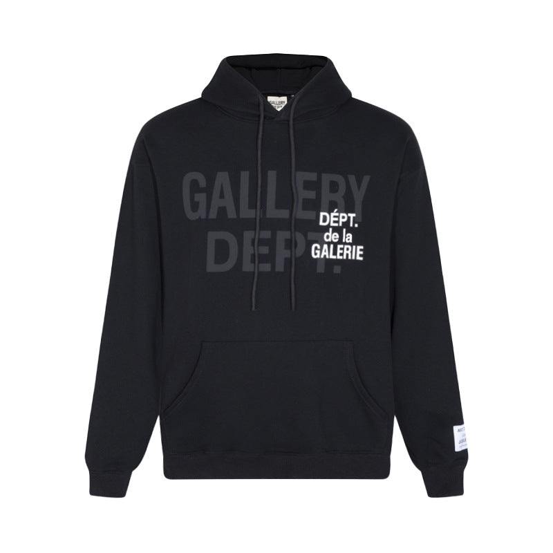 Gallery Dept Hoodie Alphabet Slogan Pattern Printed Hooded Sweater