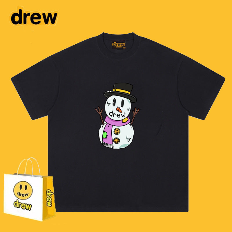 Drew T-shirts T-shirt Snowman Print