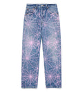 Sp5der AOP Web Vintage Denim 501 Blue/Pink