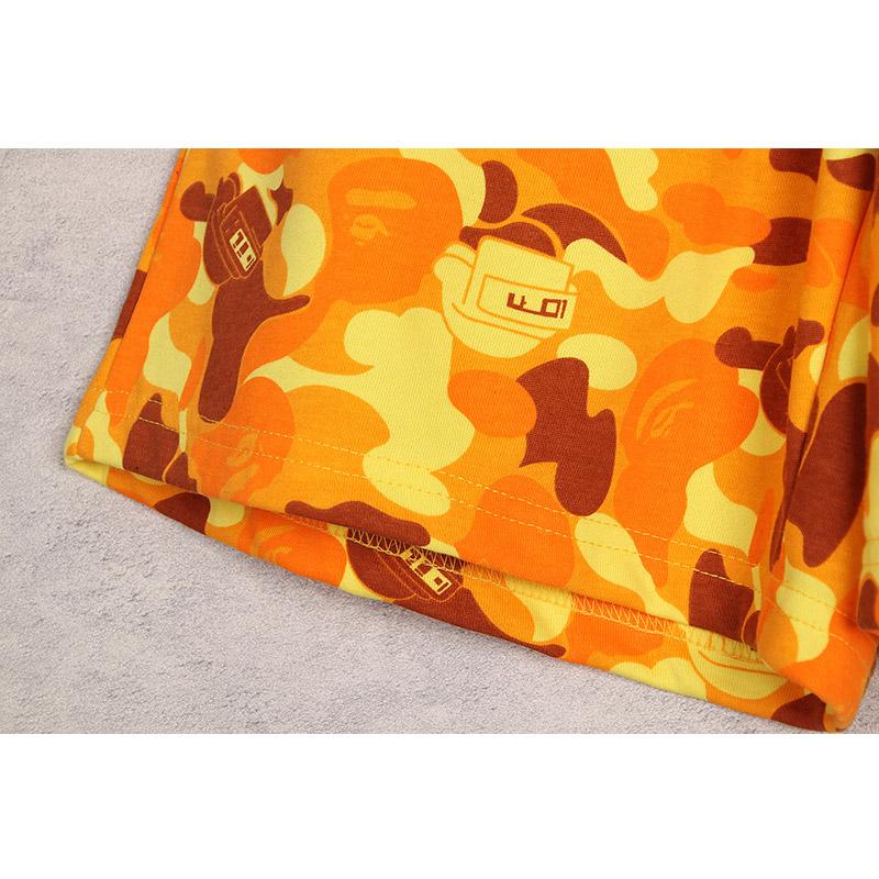 Bathing Ape Shorts Summer Shorts Men and Women Casual Loose Couple Camouflage Pants Women