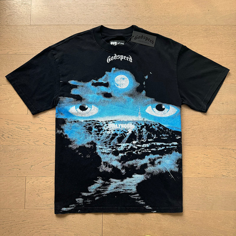 Godspeed T-shirts Retro Fantasy Pattern