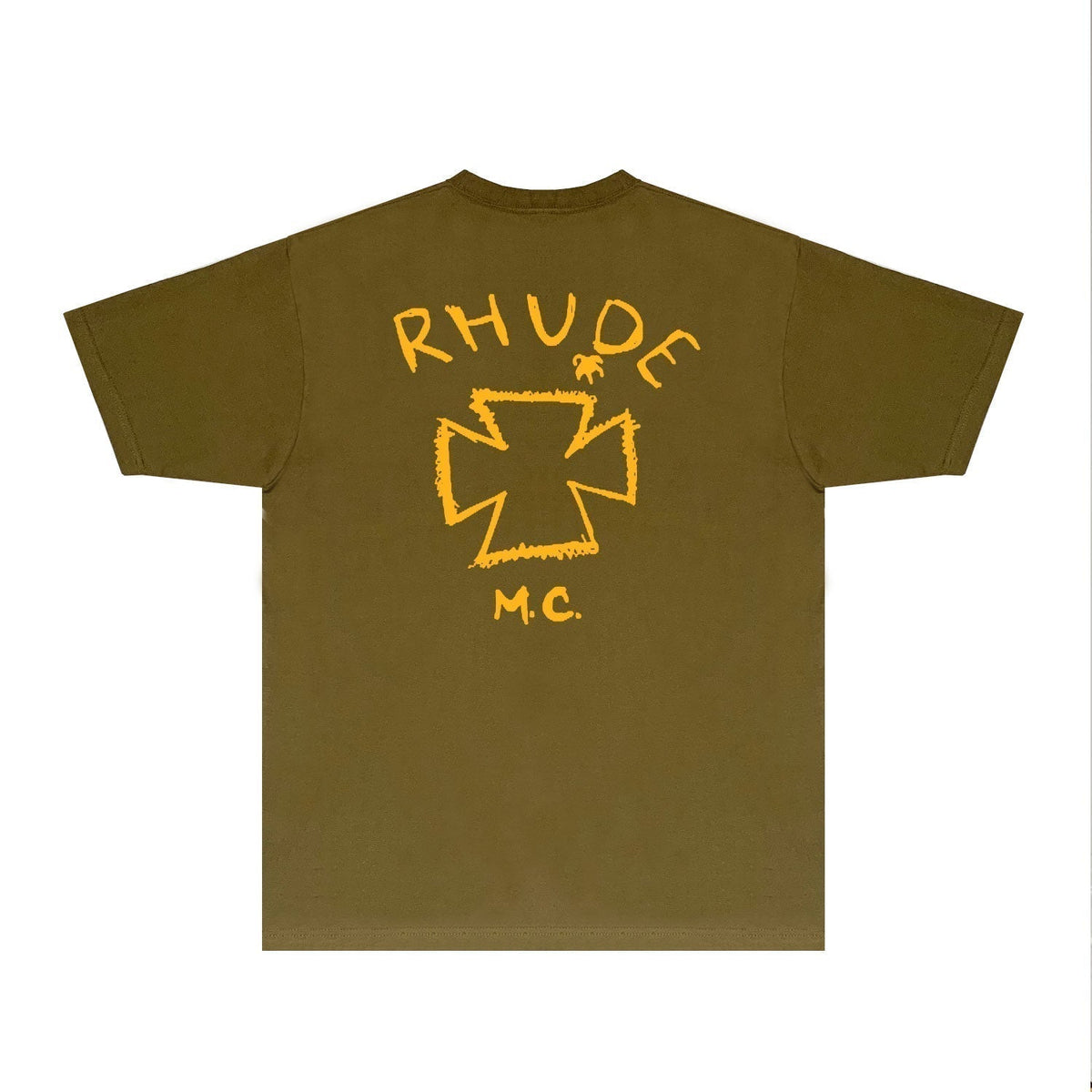 Rhude T-shirts Printed Trendy Pure Cotton