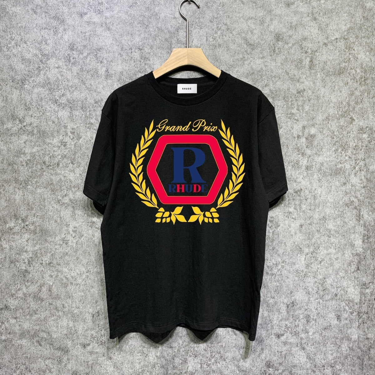 Rhude T-shirts Printed Trendy Pure Cotton
