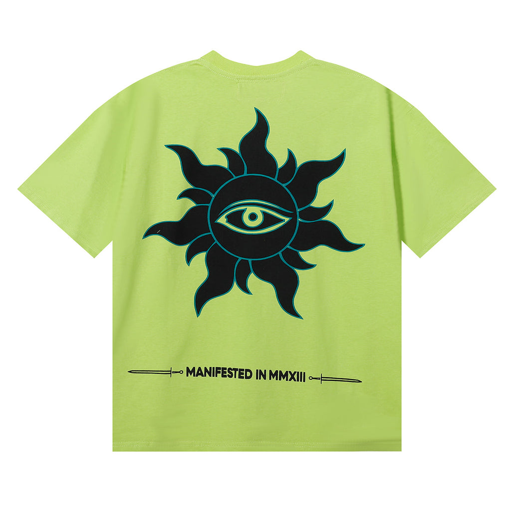 Godspeed T-shirts Drowning Free Muse Printed Cotton Crew Neck Short Sleeve Men and Women