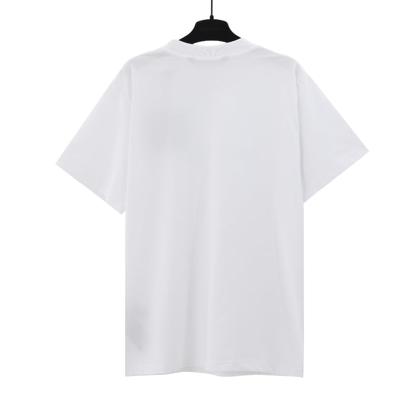 Palm Angels T-shirt Simple Letter Print Short Sleeve T-shirt